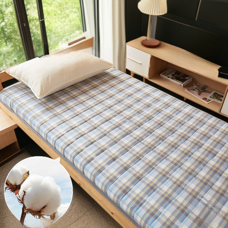 Colchón de algodón suave enrollado para fácil transporte