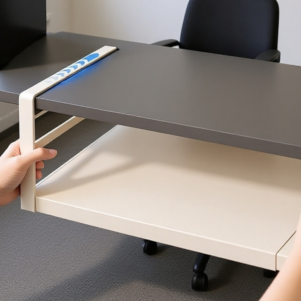 확장형 행잉 수납장 (아래 수납 바구니 포함)