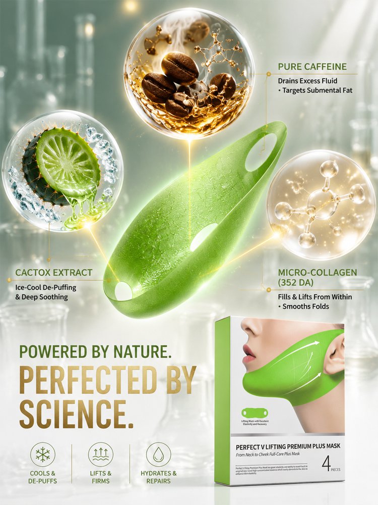 [No injections, no pills]  V-face lifting band