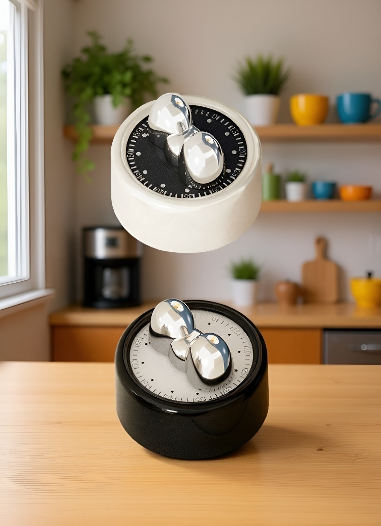 Cooking and Baking Alarm Clock next to baking ingredients
