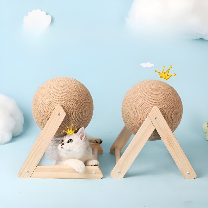 剣麻球猫つかみ板猫おもちゃ