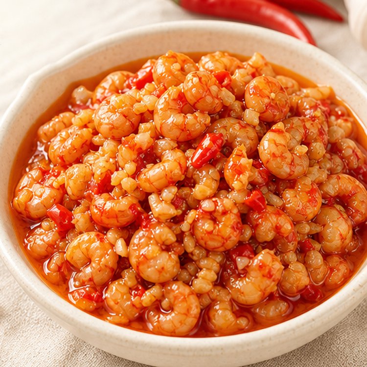 Premium Garlic Shrimp Jar