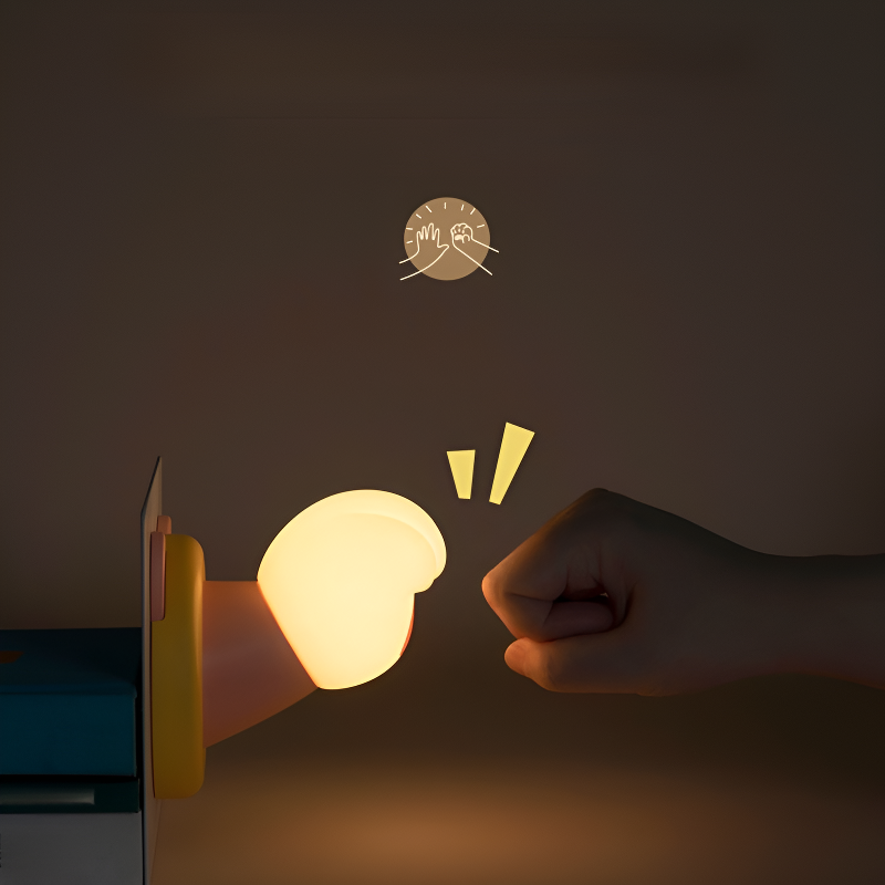 Kreative magnetische Glückskatze-Pfoten-Tischlampe