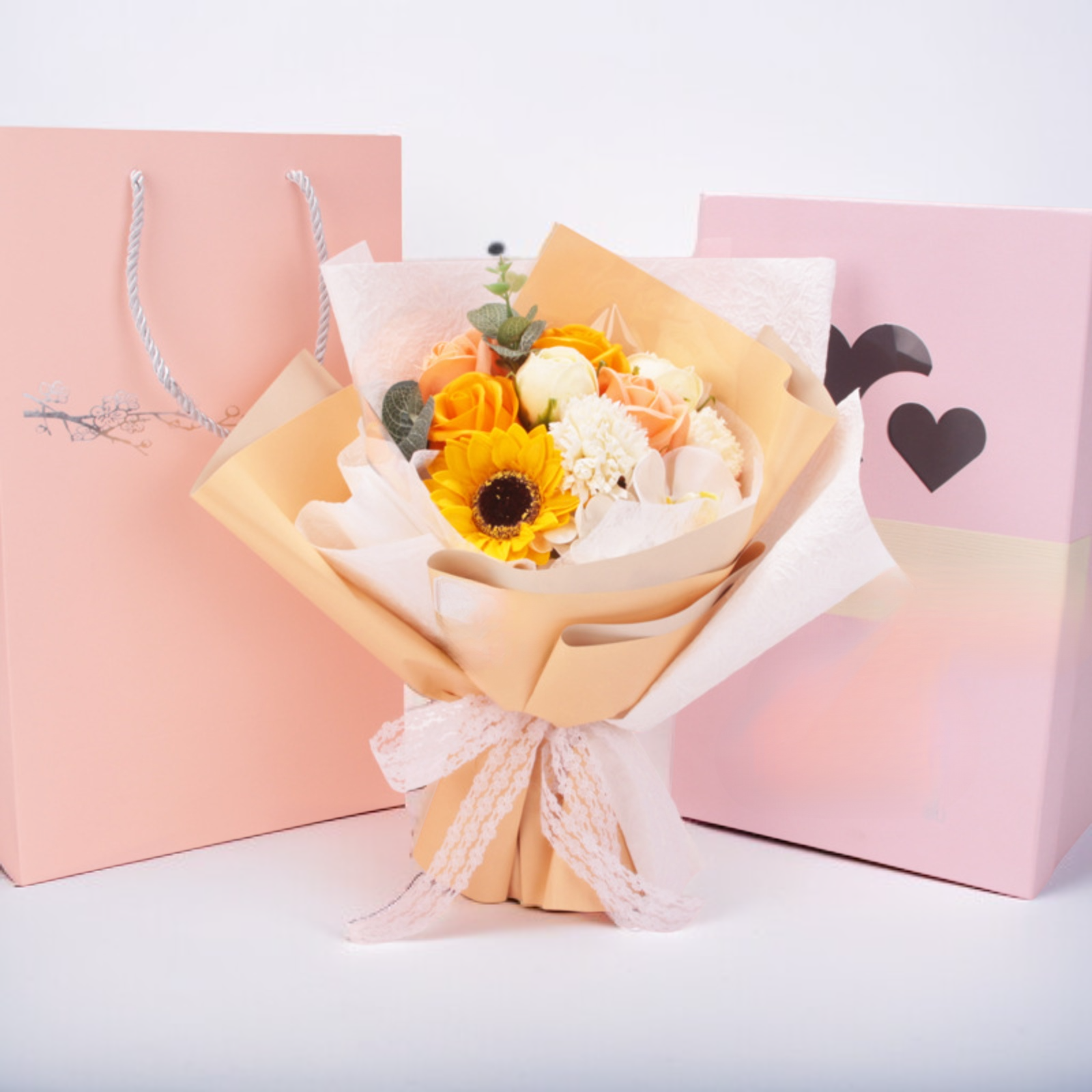 ช่อดอกกุหลาบประดิษฐ์