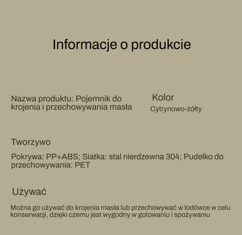 Maselniczka utrzymująca świeżość masła