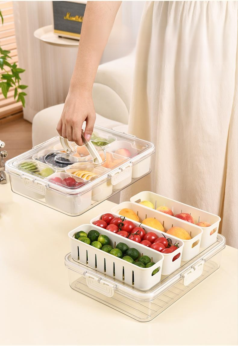 Almacenamiento de frutas y verduras en frigorífico