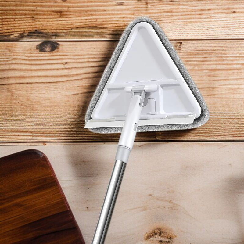 家庭用高層折りたたみ多機能三角モップ 伸縮調節可能なクリーン天井 窓拭きに最適