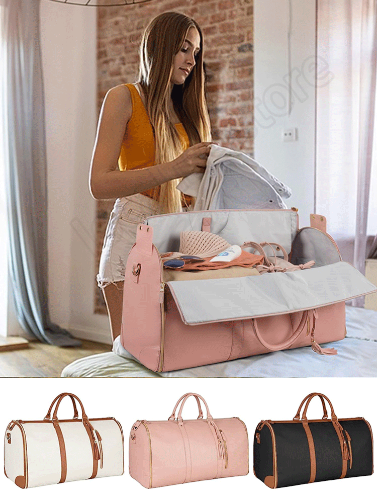 多機能大容量折りたたみ式機内持ち込み用バッグ