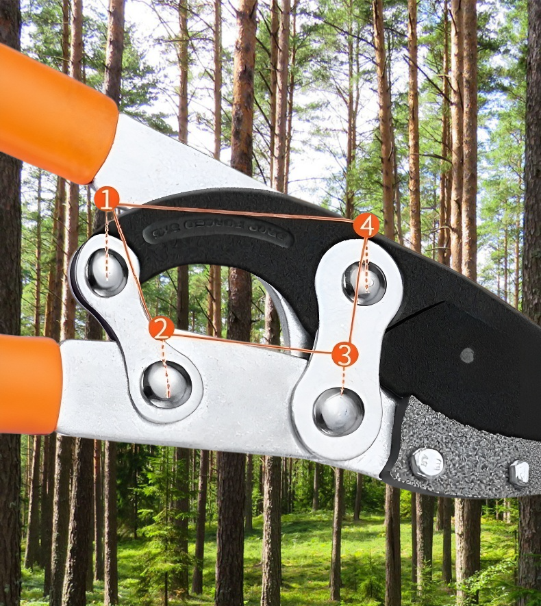 Herramienta de jardinería profesional telescópica