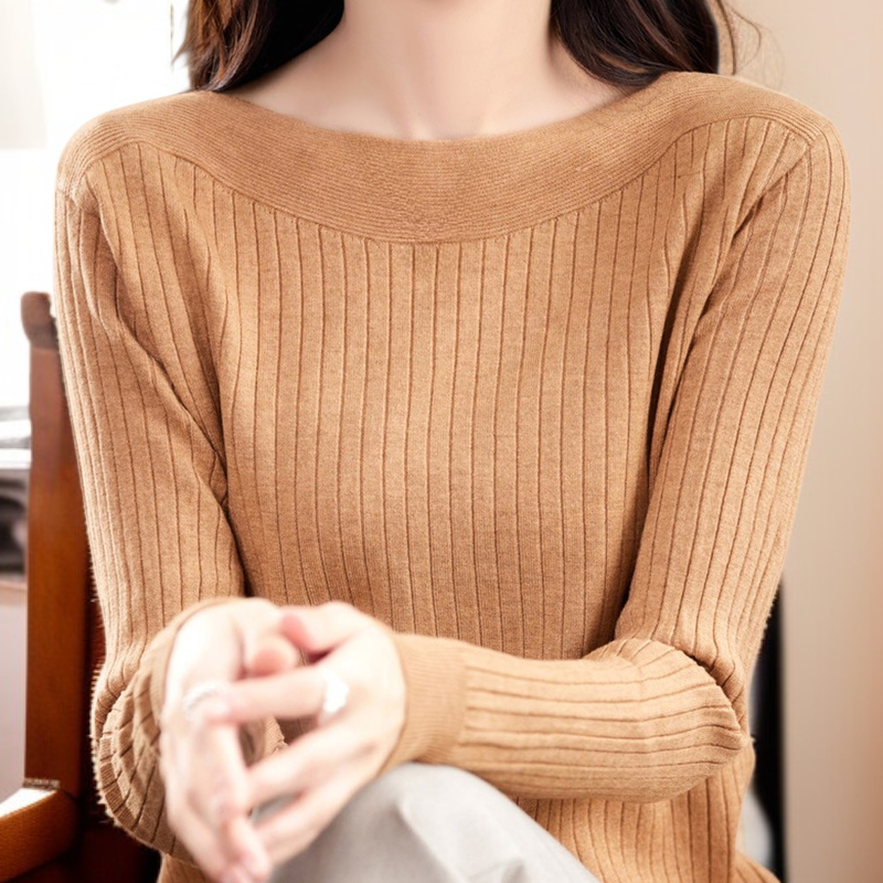 長袖ニットセーター