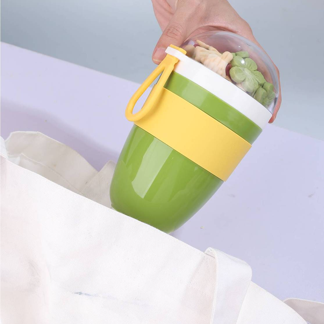 便攜帶蓋酸奶杯