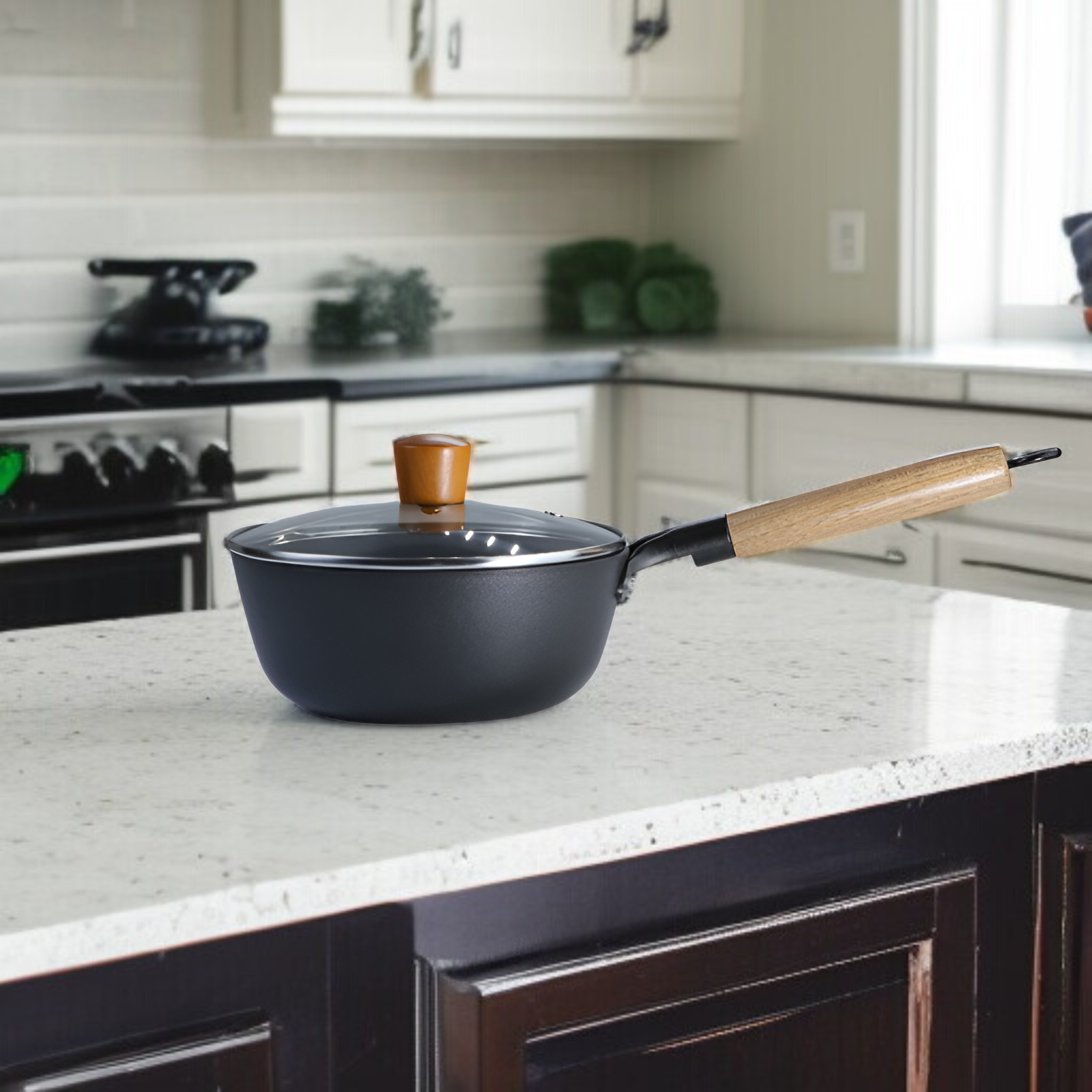 錆びないテクスチャーミルクポット