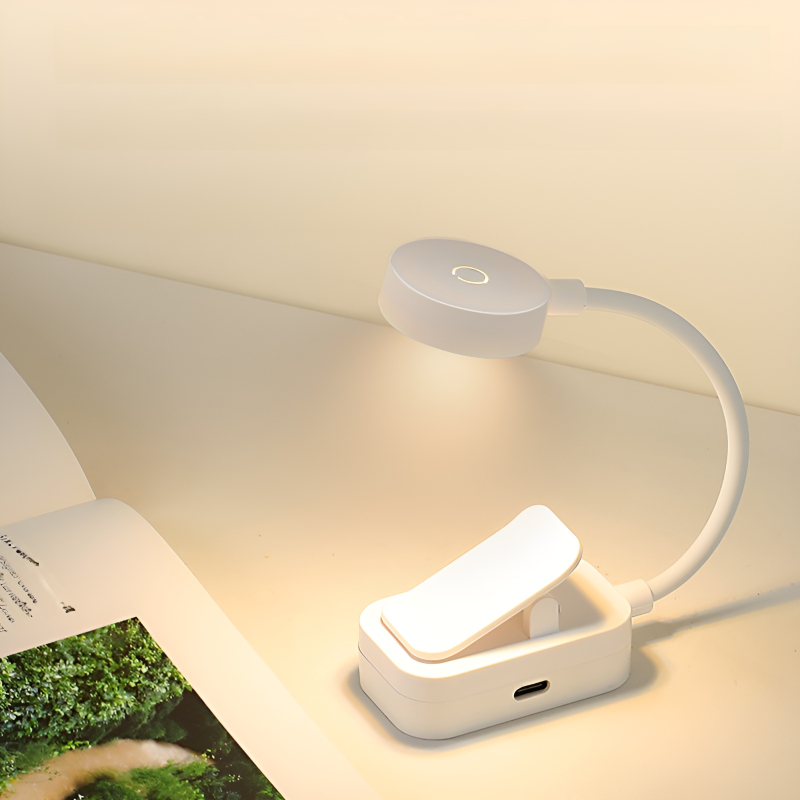 充電夾子閱讀燈
