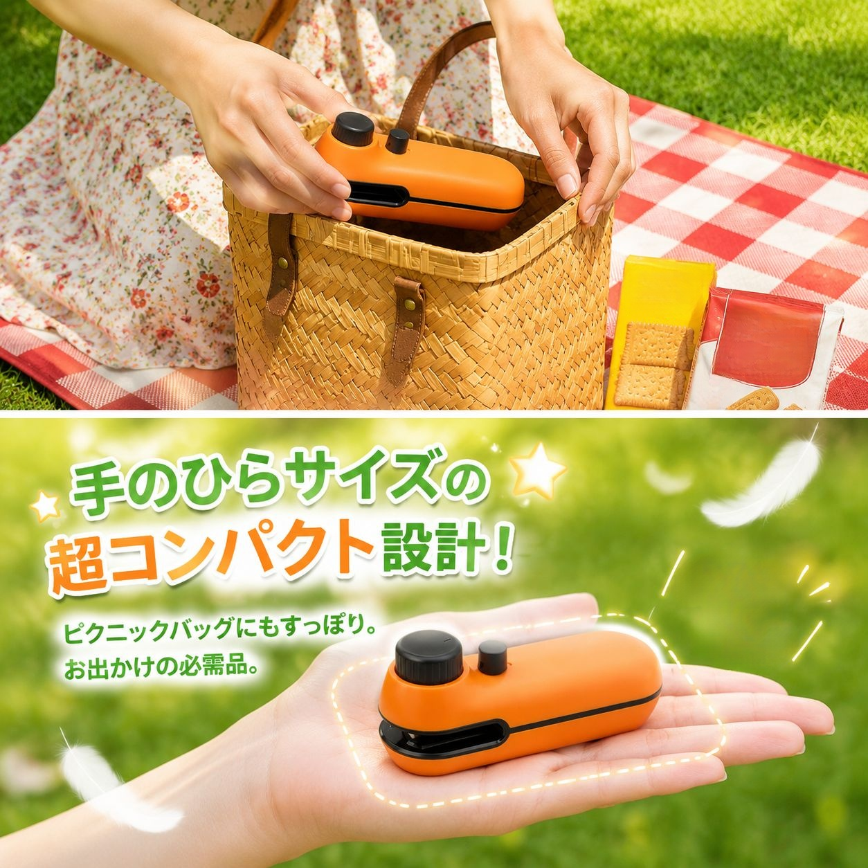 コンパクト携帯シーリングマシン