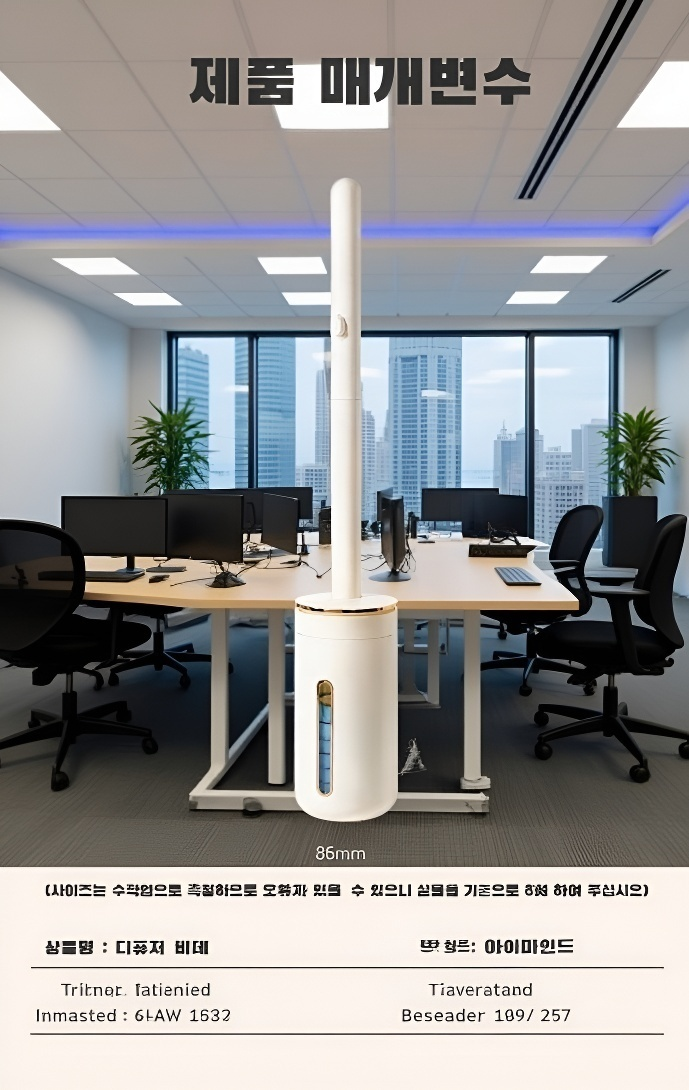 편리하게 청소하는 무사각 변기솔