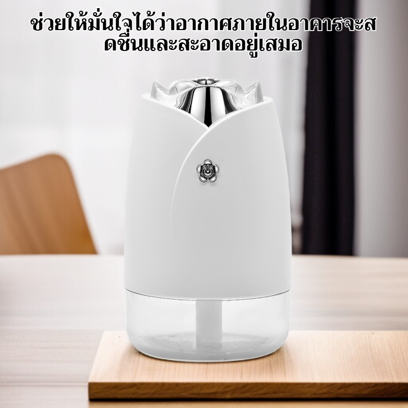 เครื่องเพิ่มความชื้นแบบเงียบพร้อมฟอกอากาศ