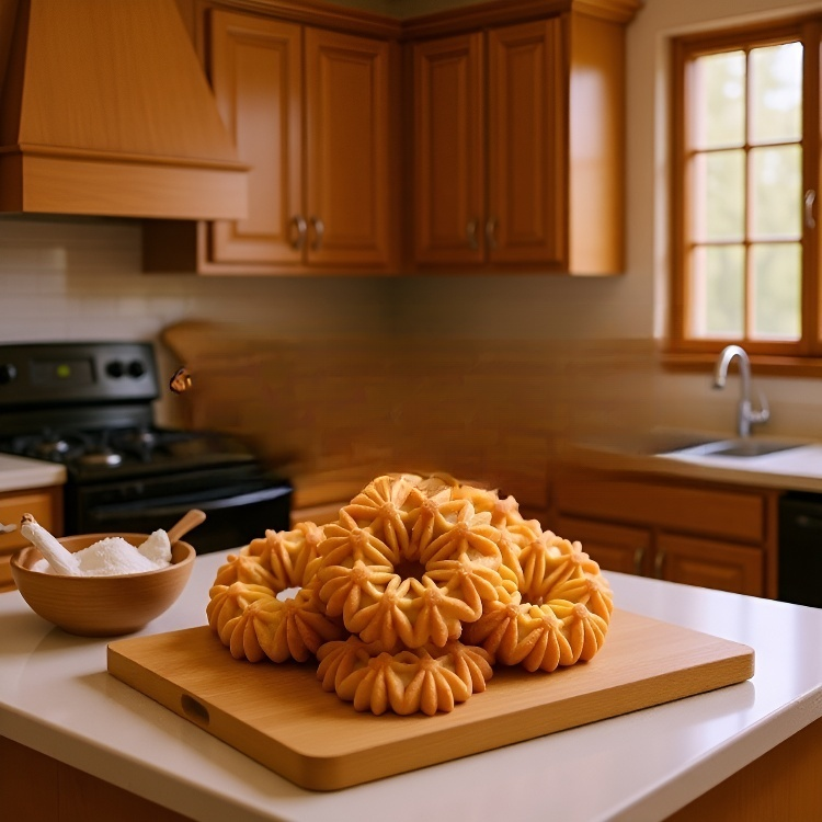 台湾産のサクサクとした甘いクッキー