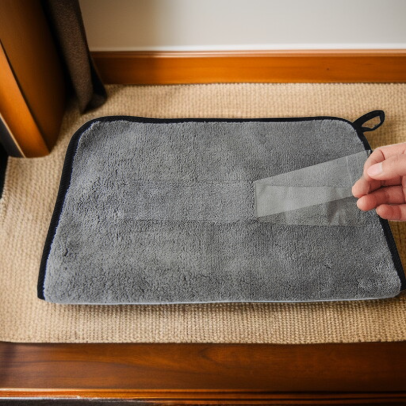 자국이 남지 않는 흡수성 천