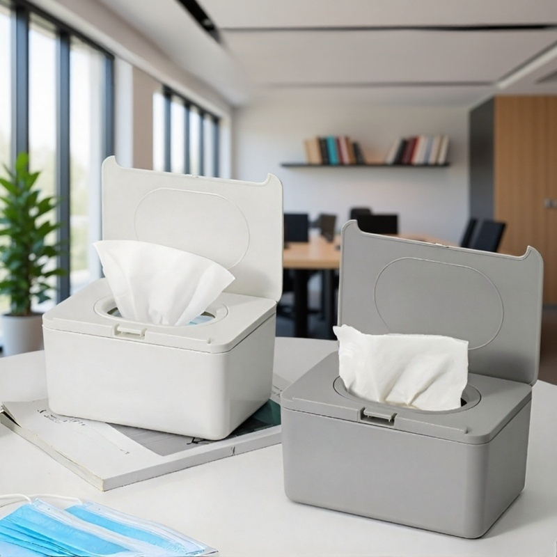 オフィスに最適なスタイリッシュなティッシュボックス