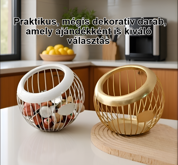 Dekoratív cukorkatartó tál édességekhez