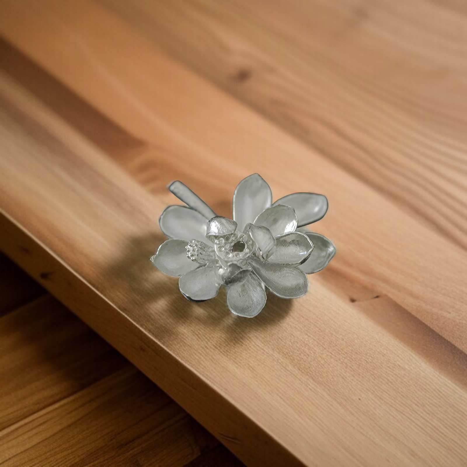 메탈 소재 미니 연꽃 선향 베이스