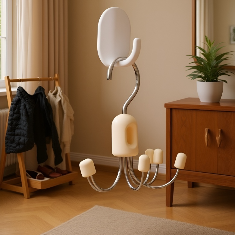 다기능 접이식 회전 후크