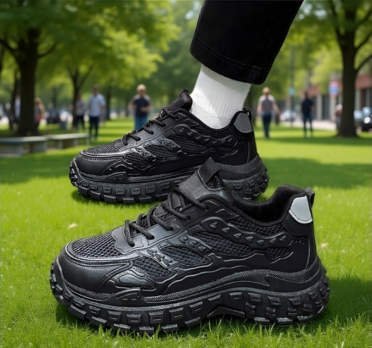 通気性抜群のカジュアルシューズ