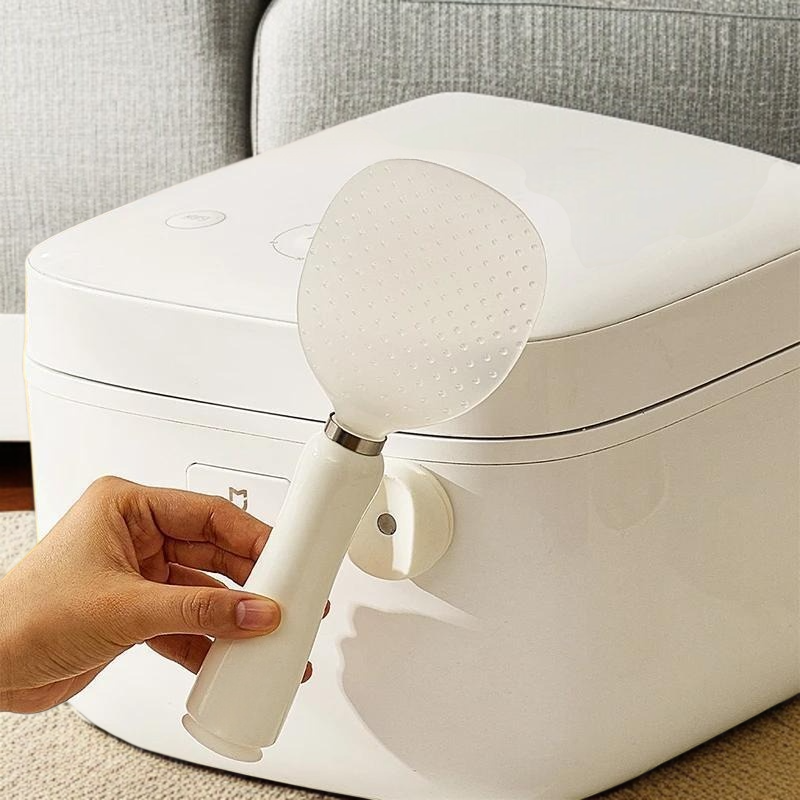 주방 스탠드형 오뚜기 주걱 알갱이 반찬 세척 용이 자석 주걱 밥 도구