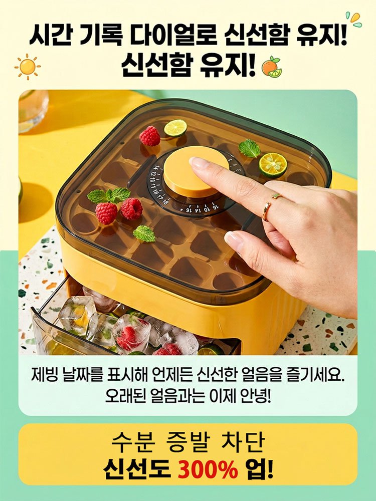 [간편 필수템] 손대지 않는 대용량 아이스메이커