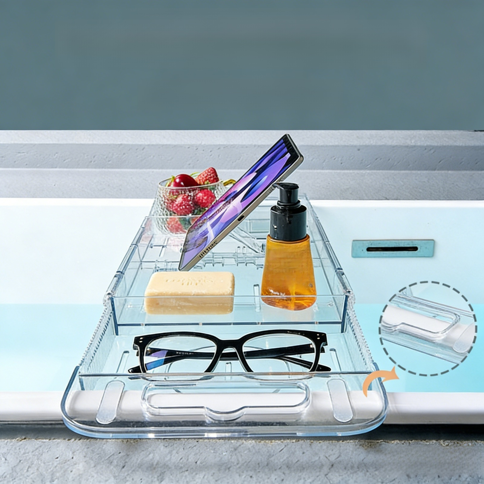 多功能浴室置物架 