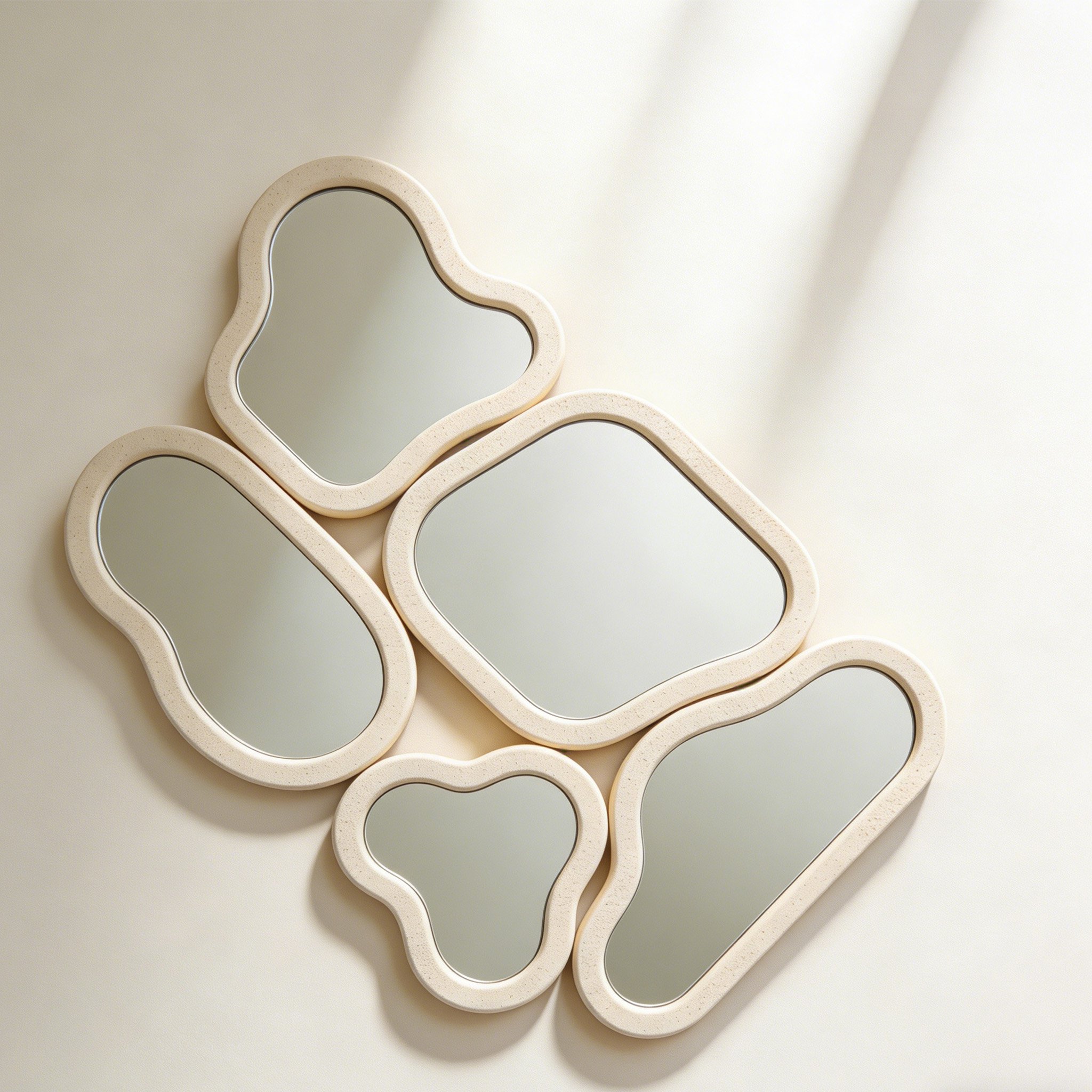 다기능 벽걸이 조립 거울 가정용