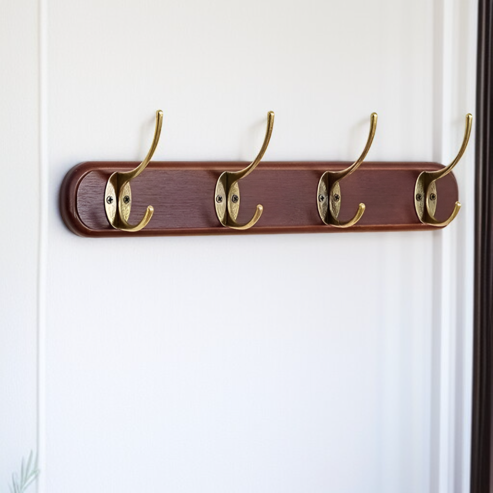 다기능 원목 열쇠 우산 보관 선반 현관 가정용 옷걸이