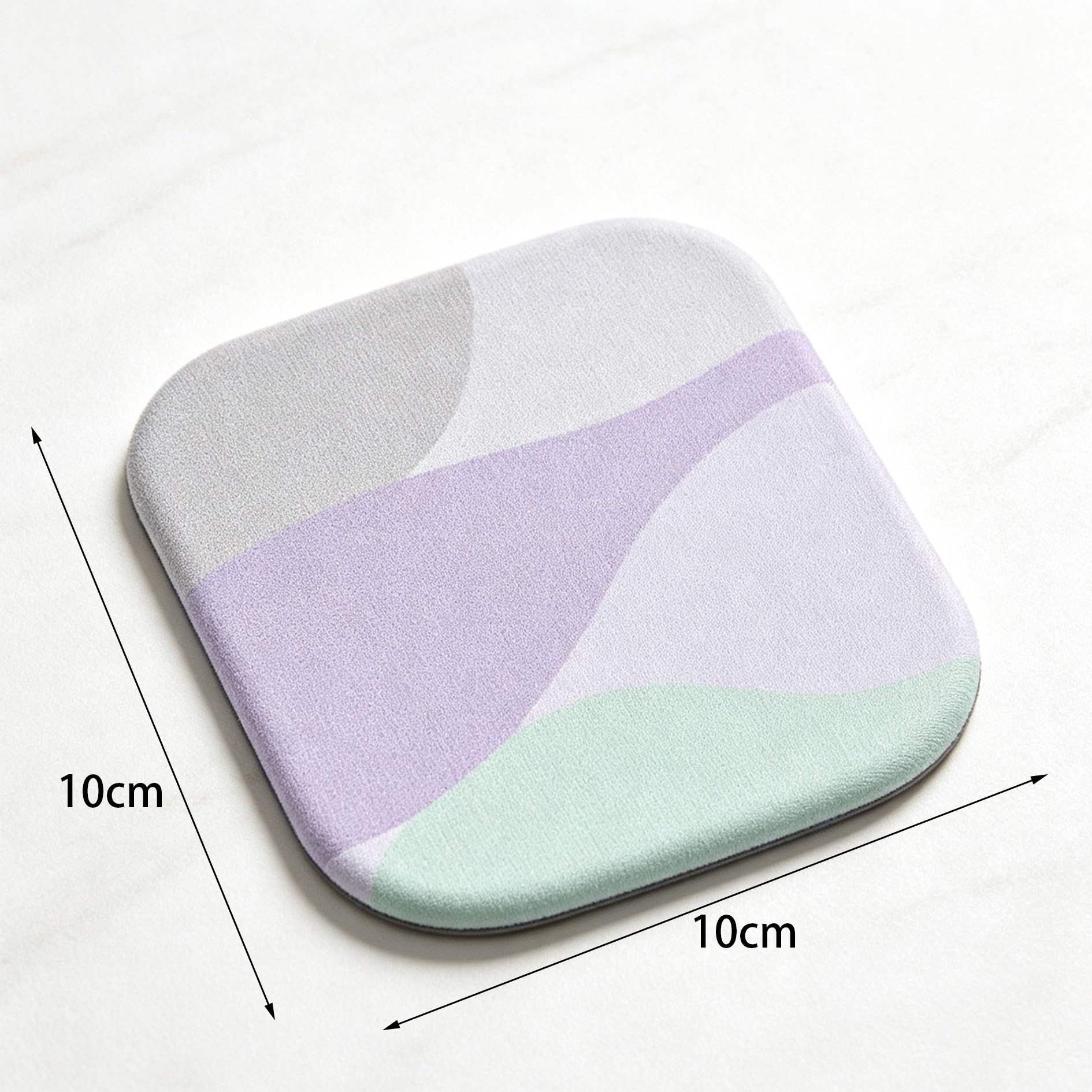 Mouse pads with smooth surface for precise control