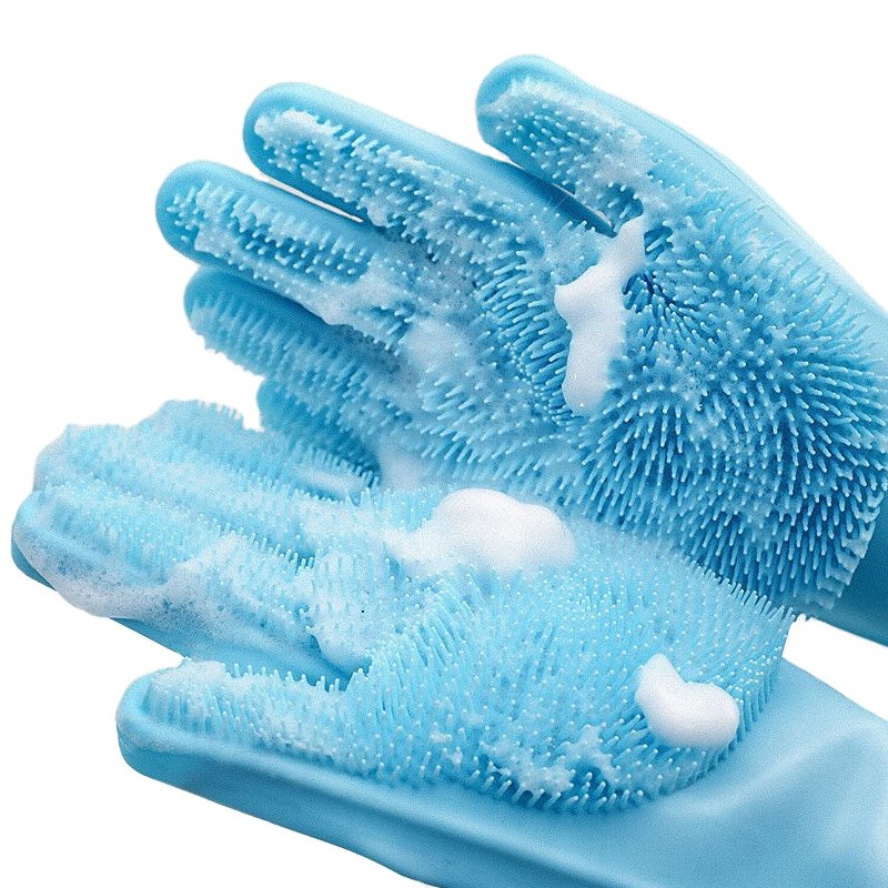 動物の完璧な入浴シャンプー犬と猫のブラシ手袋