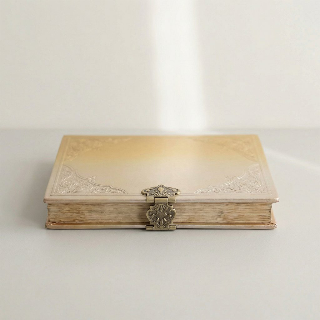 สมุดบันทึกแบบแผ่นแยก สไตล์วินเทจ ปกดีไซน์คลาสสิค