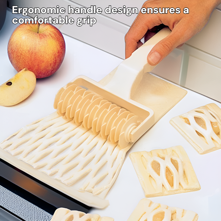 Multi-Functional Pizza Roller Cutter Lattice Knife Baking Tool