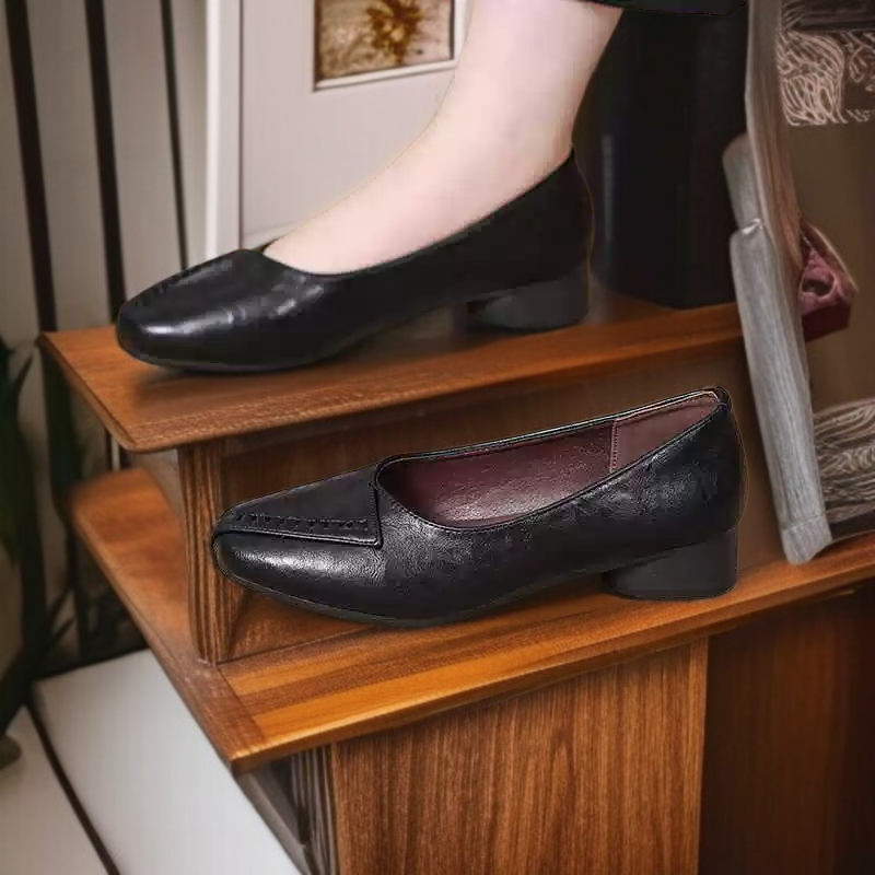 엄마 컴포트 소프트 로퍼 펌프스 단화 엄마신발 소프트 로퍼