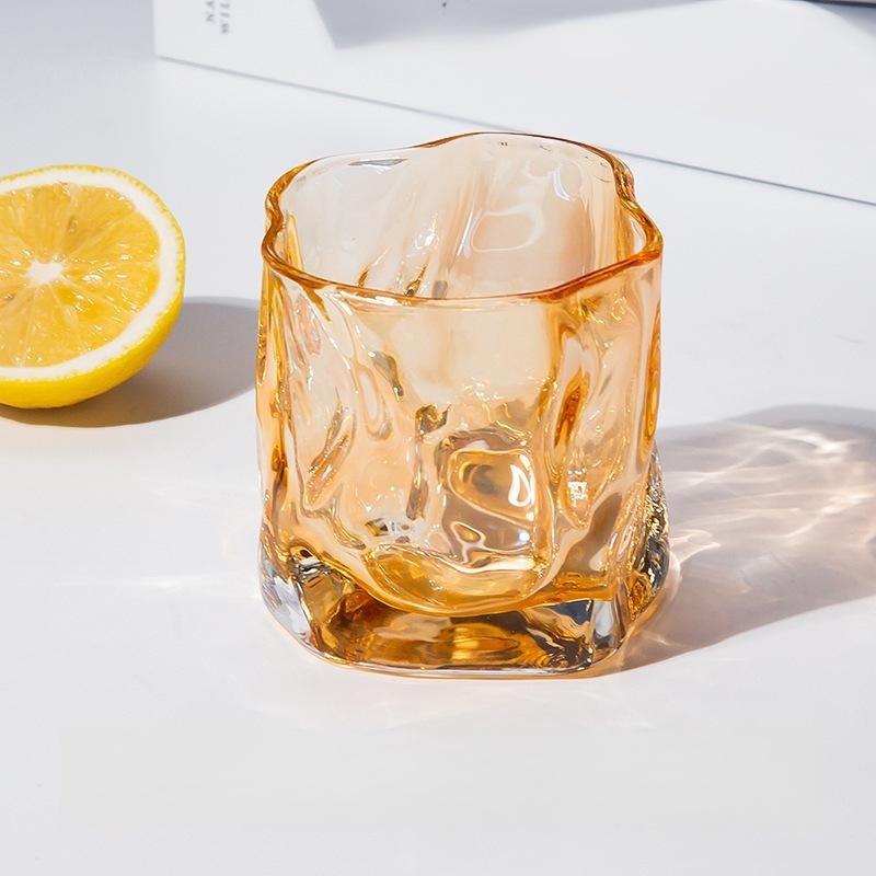 Creative Twisted Cold Water Glass Cup