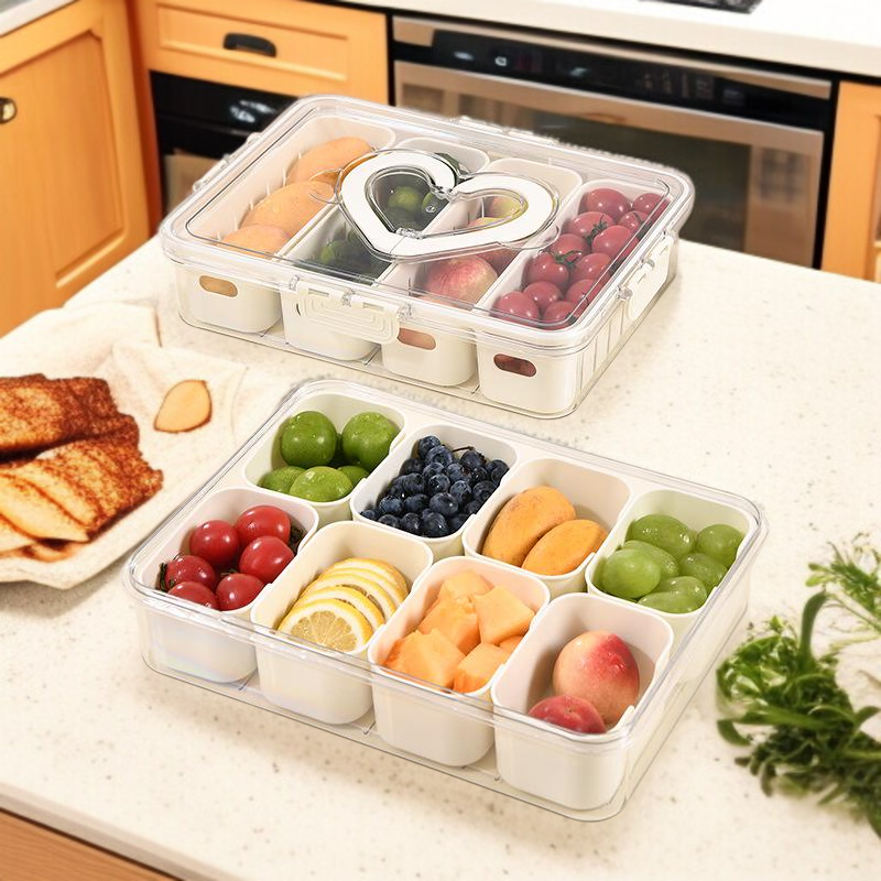 Caja de conservación de frutas y ensaladas para frigorífico