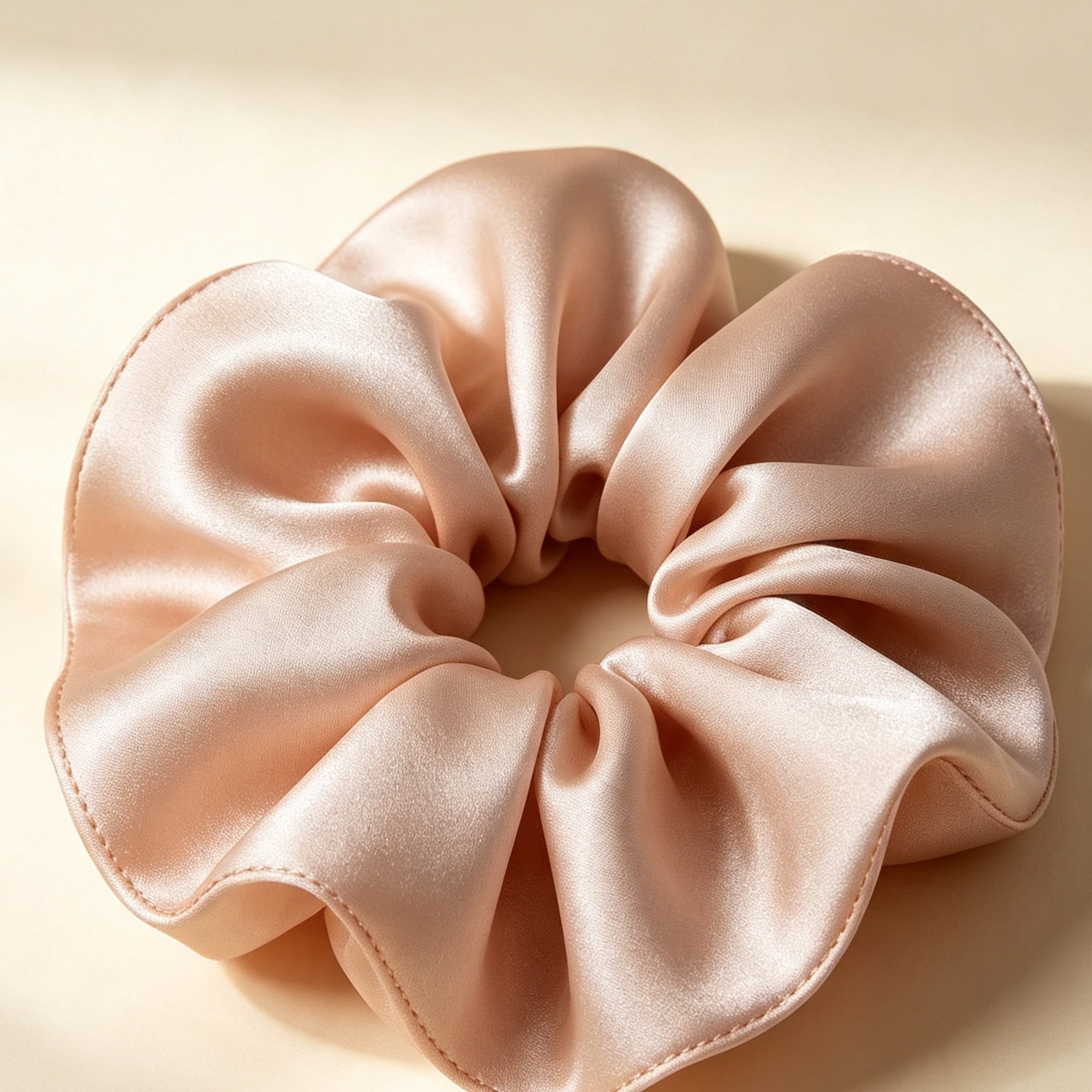 Large satin scrunchies (10 pieces)