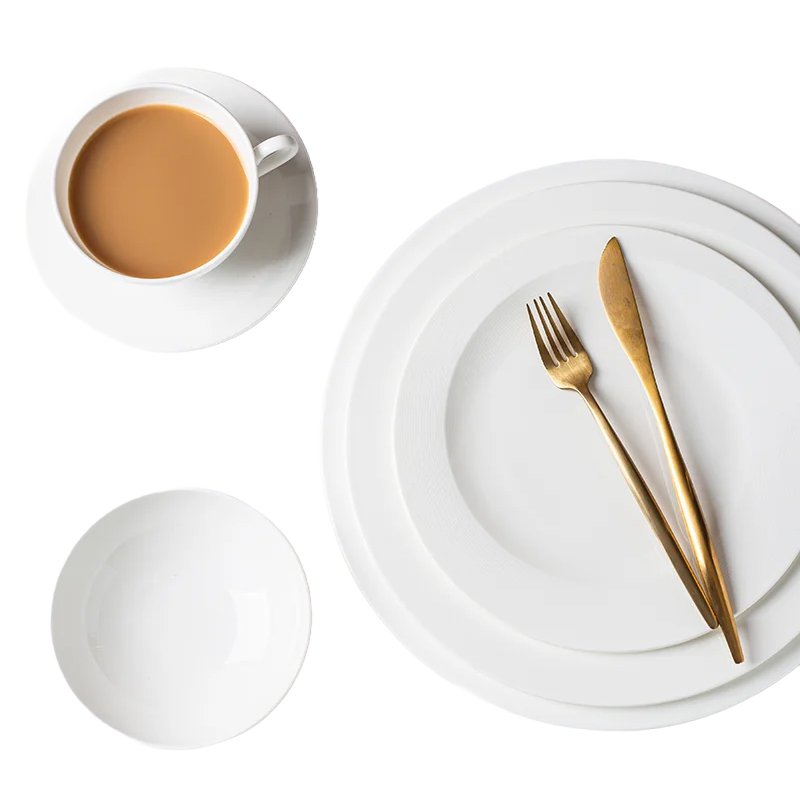 럭셔리 식판 세라믹 식기 세트