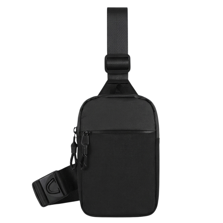 Wasserdichtes, diebstahlsicheres Brusttaschen mit mehreren Fächern