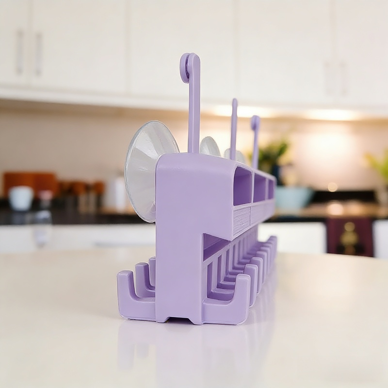 Konyhai szilikon fali tároló, multifunkcionális kalaptartó