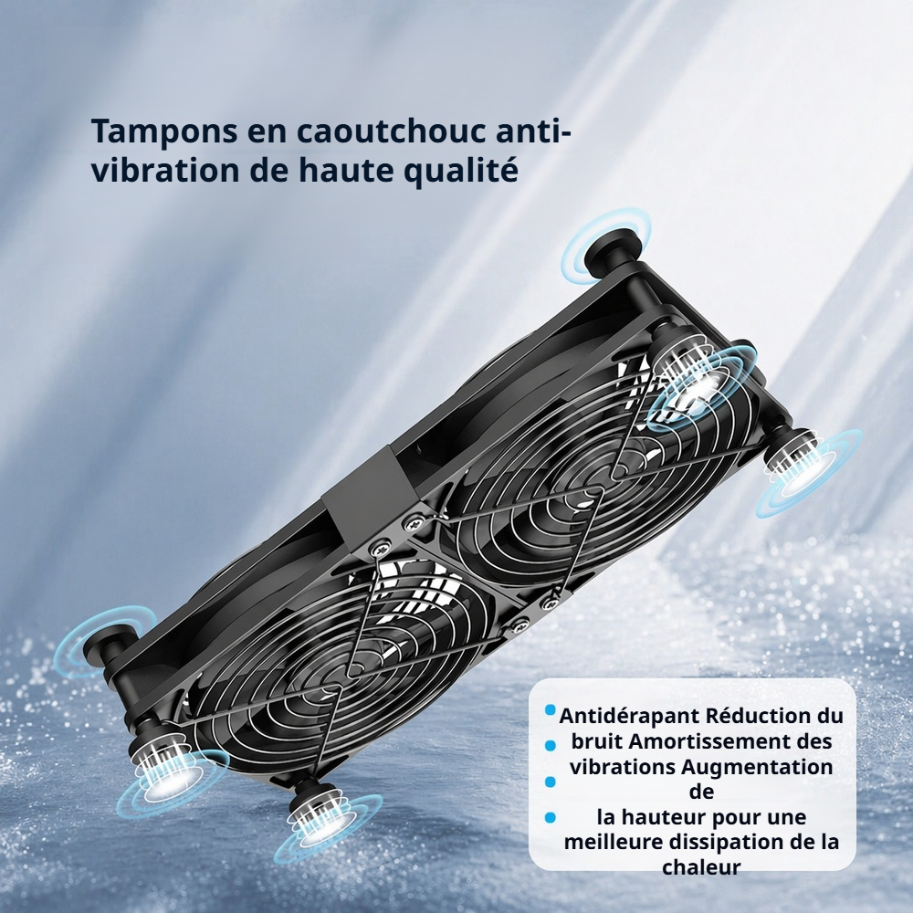 Prolonger la durée de vie du routeur grâce au ventilateur