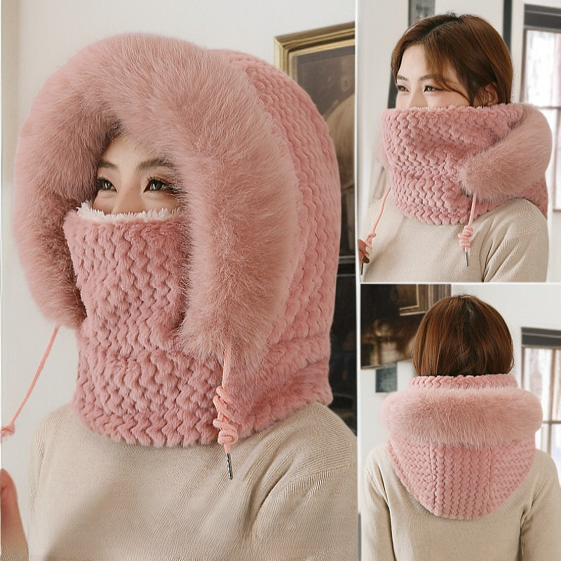 모자, 스카프, 마스크 3종 세트