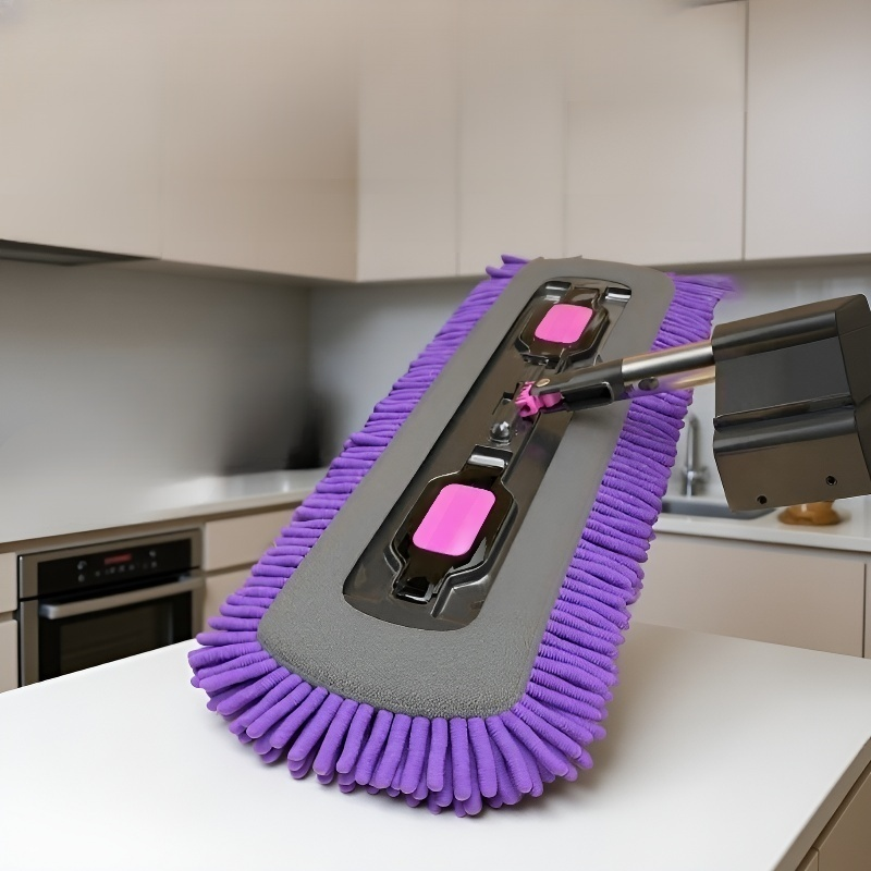 건습 겸용 플랫 밀대 손세탁 대흡수 세척액 클램프