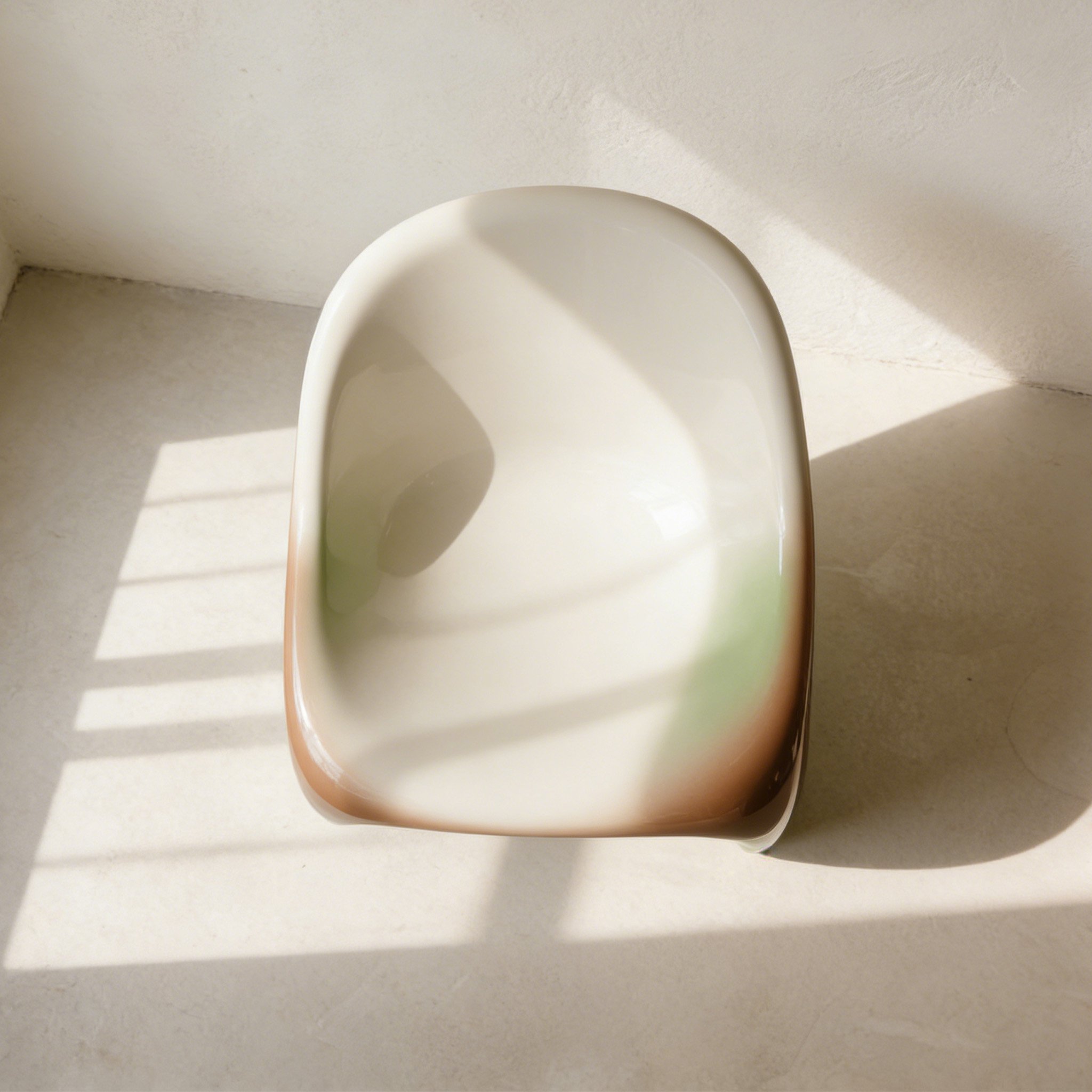 レジングラデーションカジュアルチェア正面画像