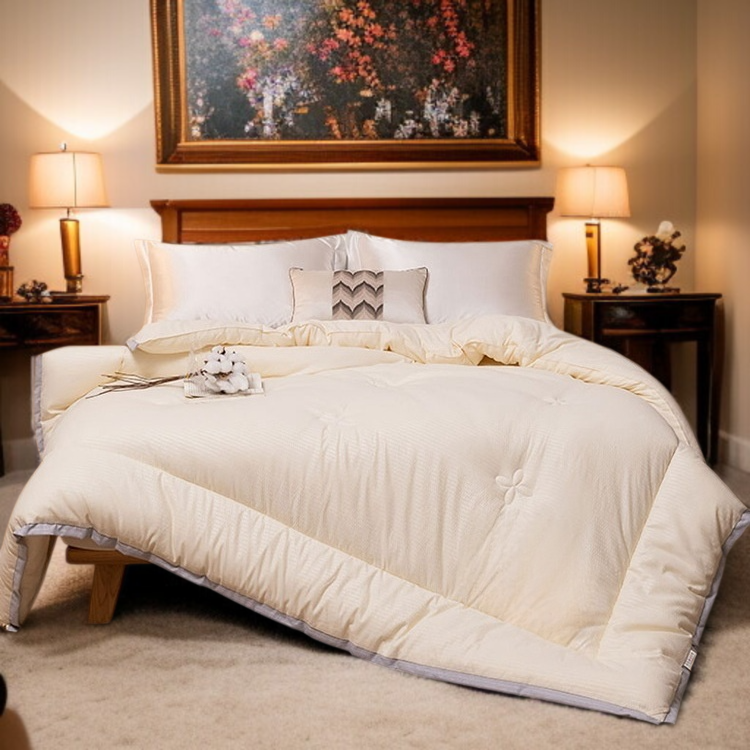 유아용 쭈리 소이불 항균 보온과 도톰한 겨울 피부 친화적인 순면 이불 봄가을 면 콩이불