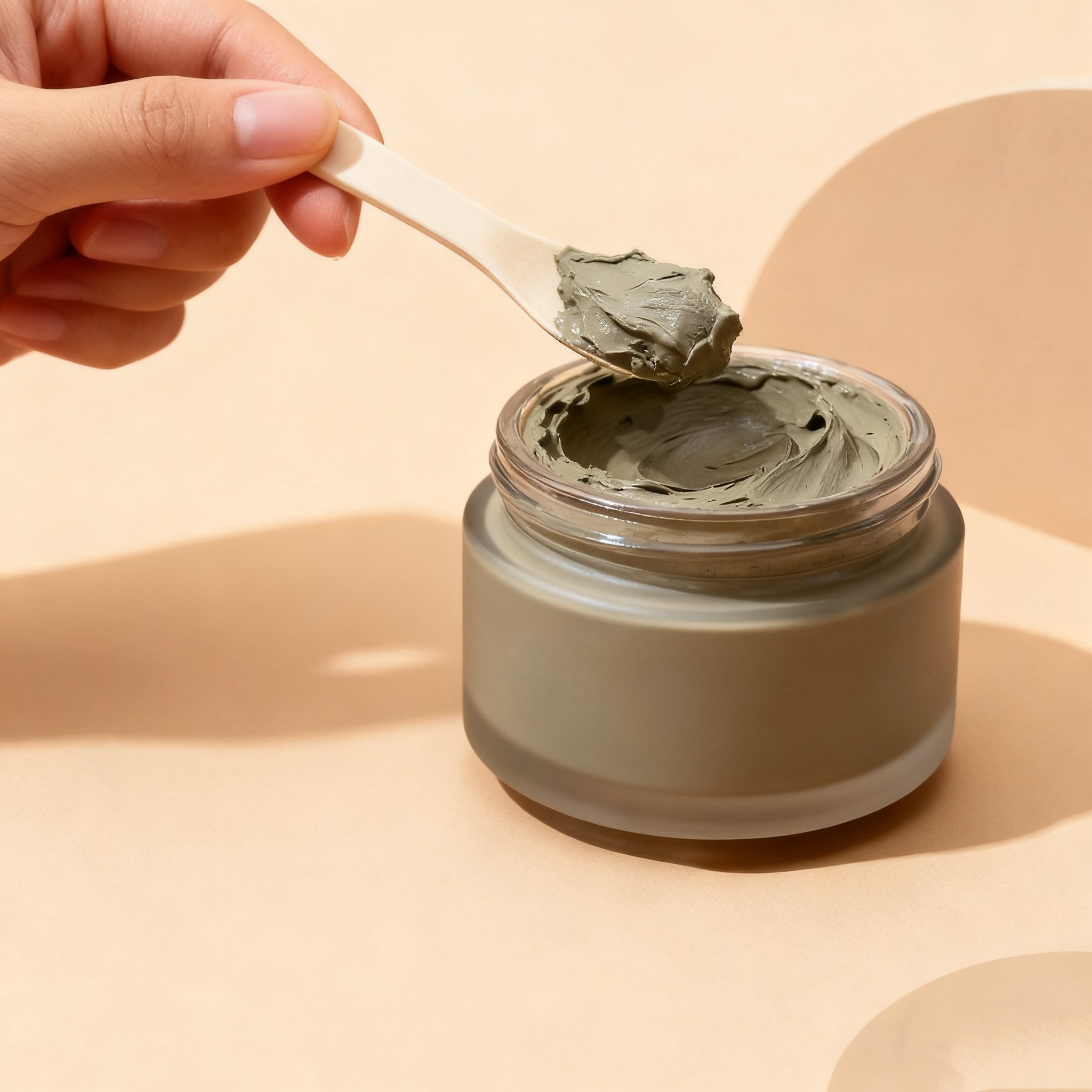 ภาพมาส์กโคลนขจัดสิ่งสกปรกในรูขุมขน