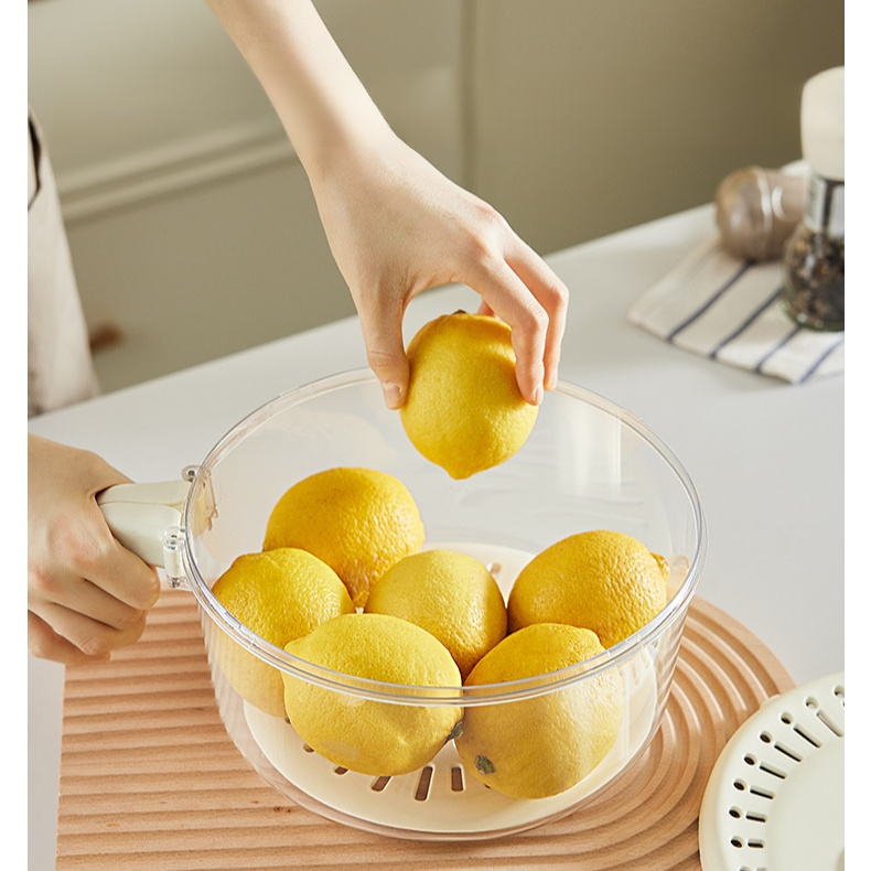 折りたたみ式水切りフルーツバスケット